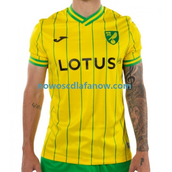 Koszulka Norwich City Męska Domowy Komplet 2022-2023 Krótkie Rękawy
