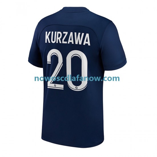 Koszulka Paris Saint-Germain Kurzawa 20 Męska Domowy Komplet 2022-2023 Krótkie Rękawy