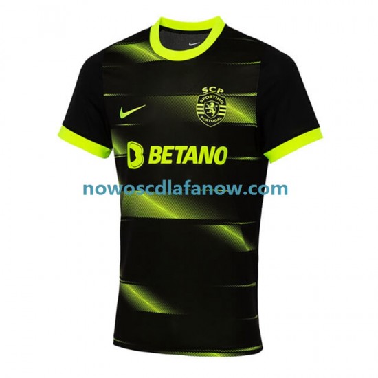 Koszulka Sporting CP Męska Wyjazdowy Komplet 2022-2023 Krótkie Rękawy