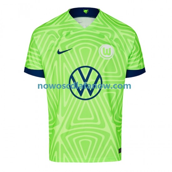 Koszulka VfL Wolfsburg Męska Domowy Komplet 2022-2023 Krótkie Rękawy