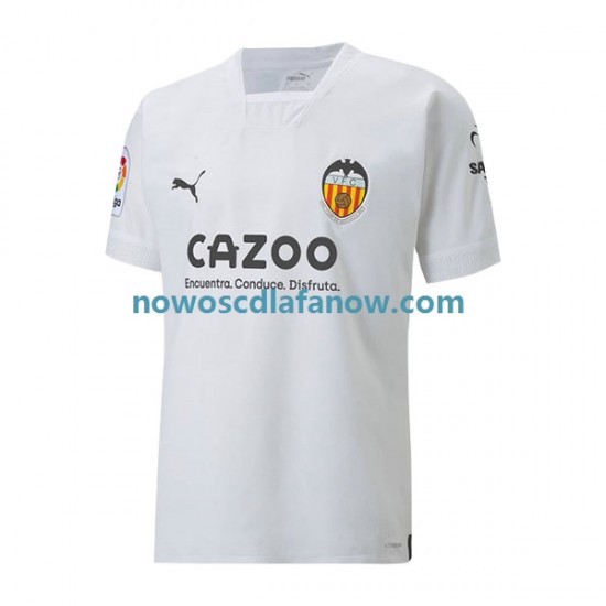 Koszulka Valencia CF Męska Domowy Komplet 2022-2023 Krótkie Rękawy