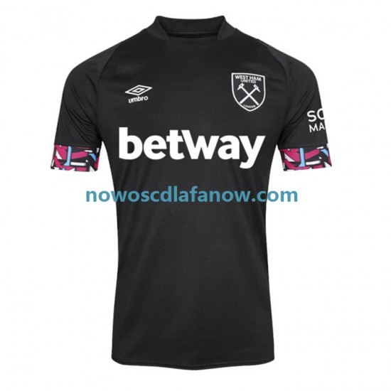 Koszulka West Ham United Męska Wyjazdowy Komplet 2022-2023 Krótkie Rękawy