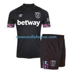 Koszulka West Ham United Dziecięca Wyjazdowy Komplet 2022-2023 Krótkie Rękawy