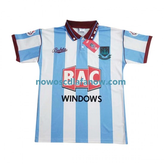 Koszulka West Ham United Retro Męska Wyjazdowy Komplet 1991-1992 Krótkie Rękawy