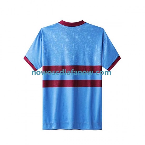 Koszulka West Ham United Retro Męska Domowy Komplet 1995-1996 Krótkie Rękawy