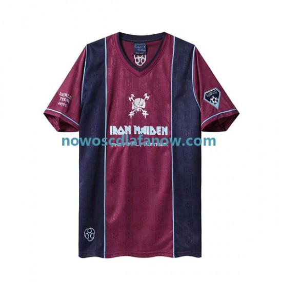 Koszulka West Ham United Iron Maiden Retro Męska Wyjazdowy Komplet 2011 Krótkie Rękawy