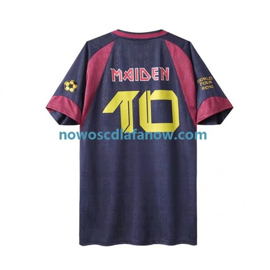 Koszulka West Ham United Iron Maiden Retro Męska Domowy Komplet 2010 Krótkie Rękawy