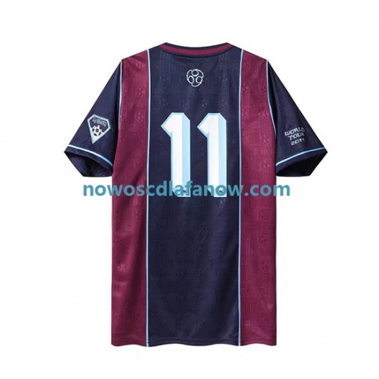 Koszulka West Ham United Iron Maiden Retro Męska Domowy Komplet 2011 Krótkie Rękawy