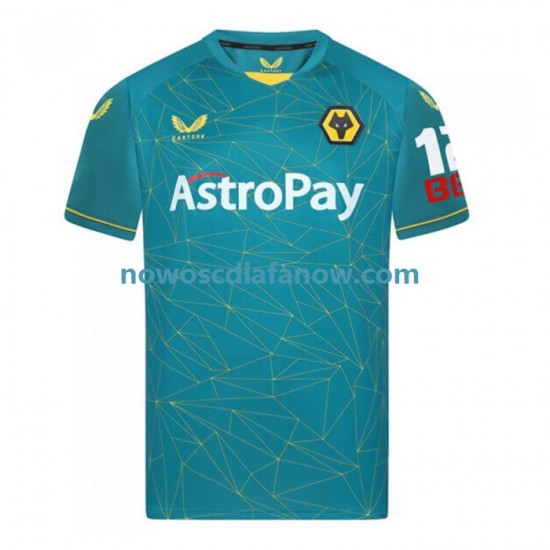 Koszulka Wolverhampton Wanderers Męska Wyjazdowy Komplet 2022-2023 Krótkie Rękawy