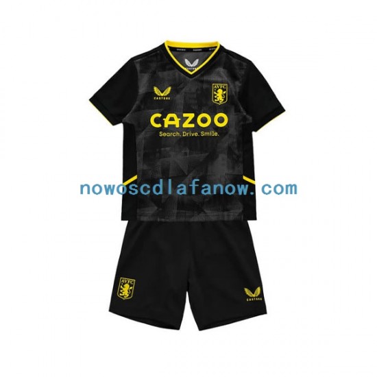 Koszulka Aston Villa Dziecięca Trzeci Komplet 2022-2023 Krótkie Rękawy