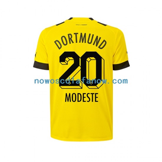 Koszulka Borussia Dortmund Anthony Modeste 20 Męska Domowy Komplet 2022-2023 Krótkie Rękawy