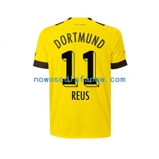 Koszulka Borussia Dortmund Marco Reus 11 Męska Domowy Komplet 2022-2023 Krótkie Rękawy