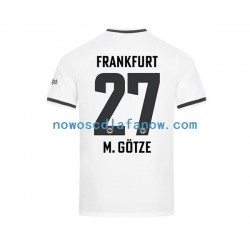 Koszulka Eintracht Frankfurt Mario Gotze Męska Domowy Komplet 2022-2023 Krótkie Rękawy