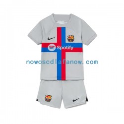 Koszulka FC Barcelona Dziecięca Trzeci Komplet 2022-2023 Krótkie Rękawy