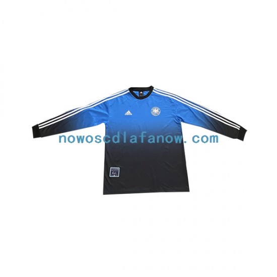 Koszulka Reprezentacja Niemiec Bramkarskie Retro Męska Domowy Komplet 2002 Długie Rękawy