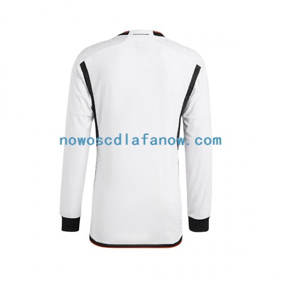 Koszulka Reprezentacja Niemiec Męska Domowy Komplet World Cup 2022 Długie Rękawy