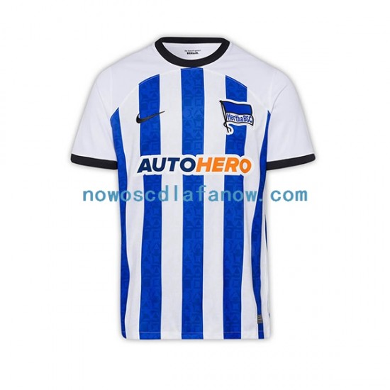 Koszulka Hertha BSC Męska Domowy Komplet 2022-2023 Krótkie Rękawy