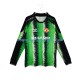 Koszulka Manchester United Bramkarskie Retro Męska Domowy Komplet 1990-1991 Długie Rękawy