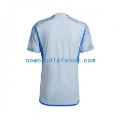 Koszulka Reprezentacja Hiszpanii Męska Wyjazdowy Komplet World Cup 2022 Krótkie Rękawy