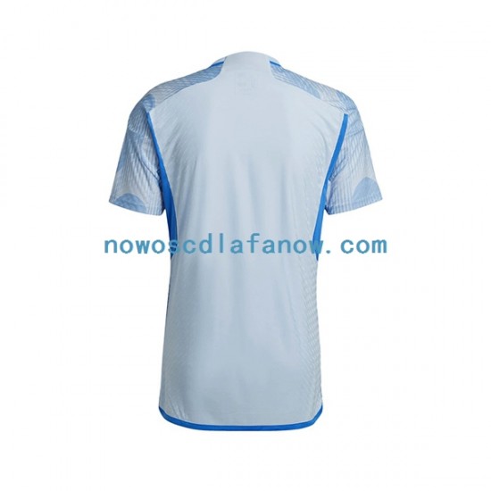 Koszulka Reprezentacja Hiszpanii Męska Wyjazdowy Komplet World Cup 2022 Krótkie Rękawy