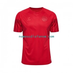 Koszulka Reprezentacja Danii Męska Domowy Komplet World Cup 2022 Krótkie Rękawy