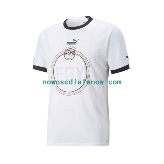 Koszulka Reprezentacja Egiptu Męska Wyjazdowy Komplet 2022 Krótkie Rękawy