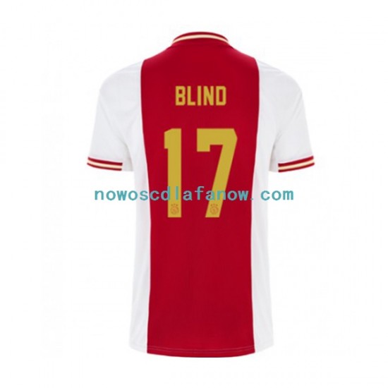 Koszulka AFC Ajax Daley Blind 17 Męska Domowy Komplet 2022-2023 Krótkie Rękawy