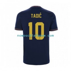 Koszulka AFC Ajax Dusan Tadic 10 Męska Wyjazdowy Komplet 2022-2023 Krótkie Rękawy