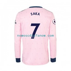 Koszulka Arsenal Bukayo Saka 7 Męska Trzeci Komplet 2022-2023 Długie Rękawy