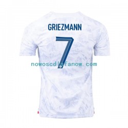 Koszulka Reprezentacja Francji Griezmann 7 Męska Wyjazdowy Komplet World Cup 2022 Krótkie Rękawy