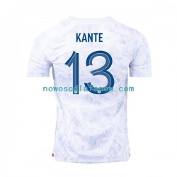 Koszulka Reprezentacja Francji Kante 13 Męska Wyjazdowy Komplet World Cup 2022 Krótkie Rękawy