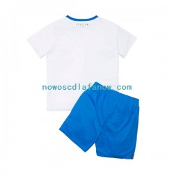 Koszulka Reprezentacja Włoch Dziecięca Wyjazdowy Komplet 2022-2023 Krótkie Rękawy