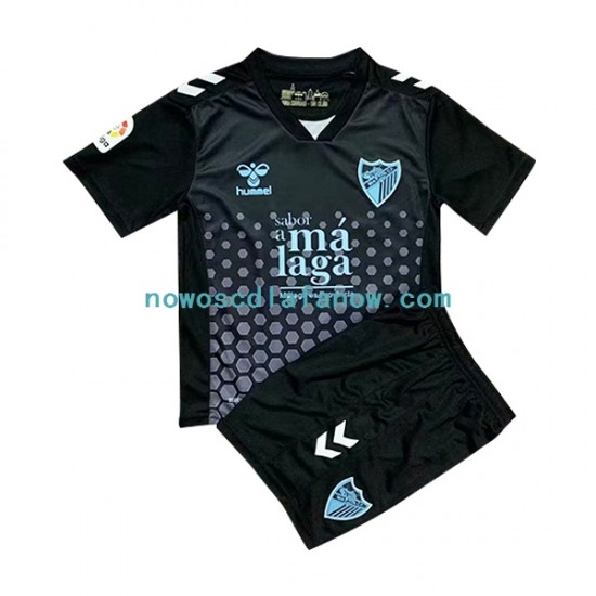Koszulka Málaga CF Dziecięca Trzeci Komplet 2022-2023 Krótkie Rękawy