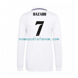 Koszulka Real Madryt Eden Hazard 7 Męska Domowy Komplet 2022-2023 Długie Rękawy