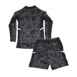 Koszulka Leicester City Bramkarskie Dziecięca Domowy Komplet 2022-2023 Długie Rękawy