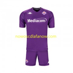 Koszulka Fiorentina Dziecięca Domowy Komplet 2024-2025 Krótkie Rękawy