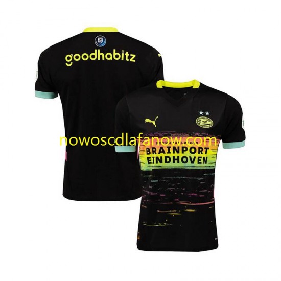 Koszulka PSV Eindhoven Męska Wyjazdowy Komplet 2024-2025 Krótkie Rękawy