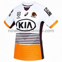 Koszulka Brisbane Broncos Rugby Wyjazdowy Komplet 2021 Krótkie Rękawy