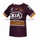 Koszulka Brisbane Broncos Rugby Domowy Komplet 2021 Krótkie Rękawy