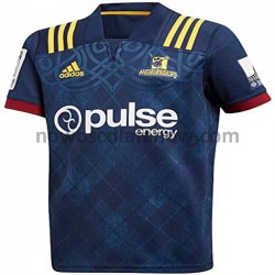 Koszulka Dunedin Highlanders Rugby Domowy Komplet 2020 Krótkie Rękawy