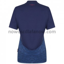 Koszulka Reprezentacja Anglii w Rugby Damska Wyjazdowy Komplet 2020-2021 Krótkie Rękawy