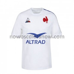 Koszulka Reprezentacja Francji w Rugby Wyjazdowy Komplet 2020-2021 Krótkie Rękawy