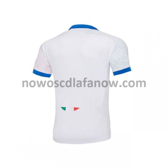 Koszulka Reprezentacja Włoch w Rugby Wyjazdowy Komplet 2020-2021 Krótkie Rękawy