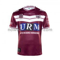 Koszulka Manly Warringah Sea Eagles Rugby Domowy Komplet 2021 Krótkie Rękawy