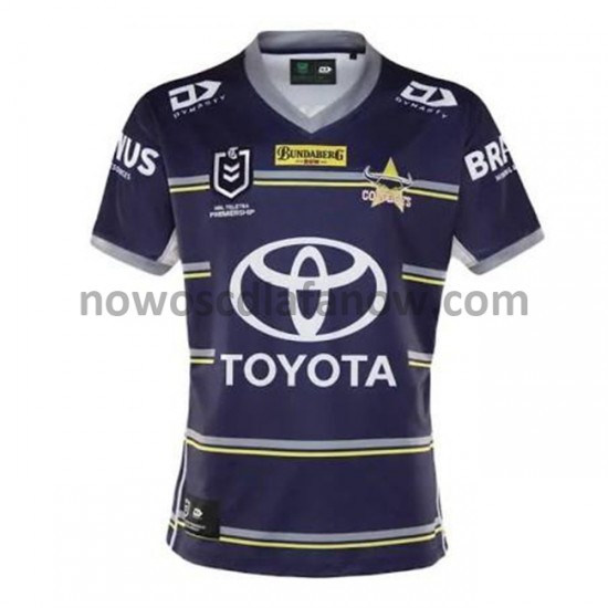 Koszulka North Queensland Cowboys Rugby Domowy Komplet 2020 Krótkie Rękawy