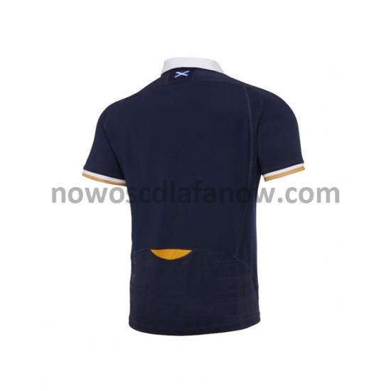 Koszulka Reprezentacja Szkocji w Rugby Domowy Komplet 2020-2021 Krótkie Rękawy