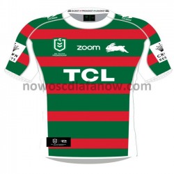 Koszulka South Sydney Rabbitohs Rugby Wyjazdowy Komplet 2021 Krótkie Rękawy