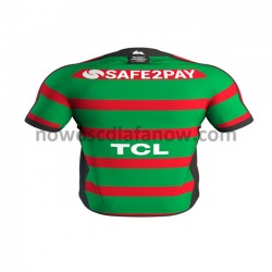 Koszulka South Sydney Rabbitohs Rugby Domowy Komplet 2020 Krótkie Rękawy