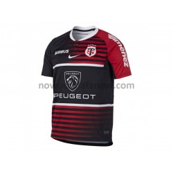 Koszulka Stade Toulousain Rugby Domowy Komplet 2021-2022 Krótkie Rękawy